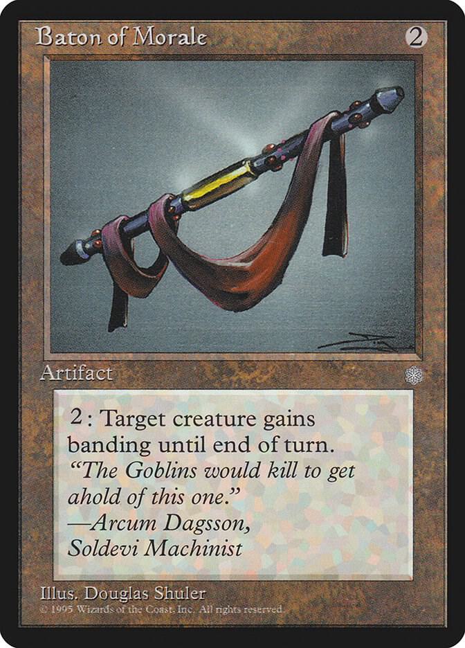 Baton of Morale card from Ice Age