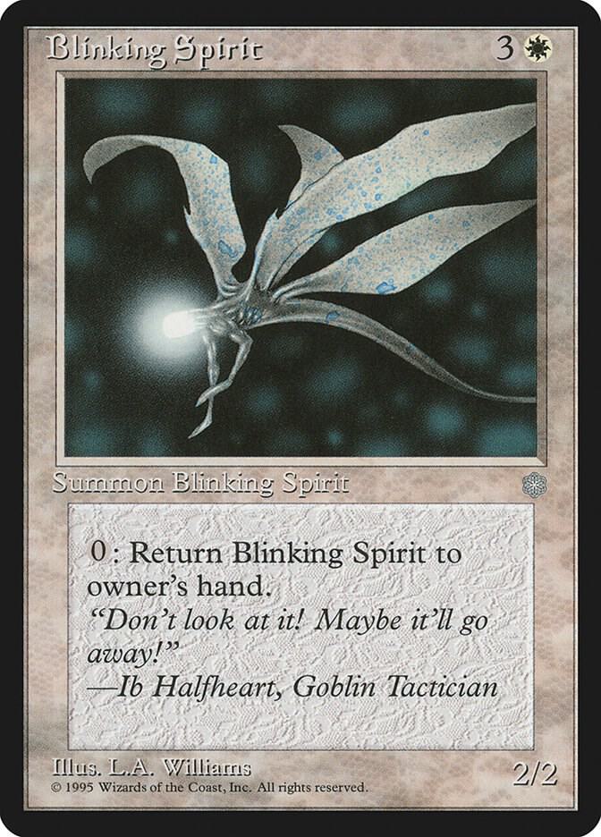 Blinking Spirit card from Ice Age