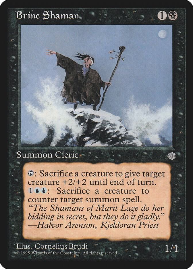 Brine Shaman card from Ice Age