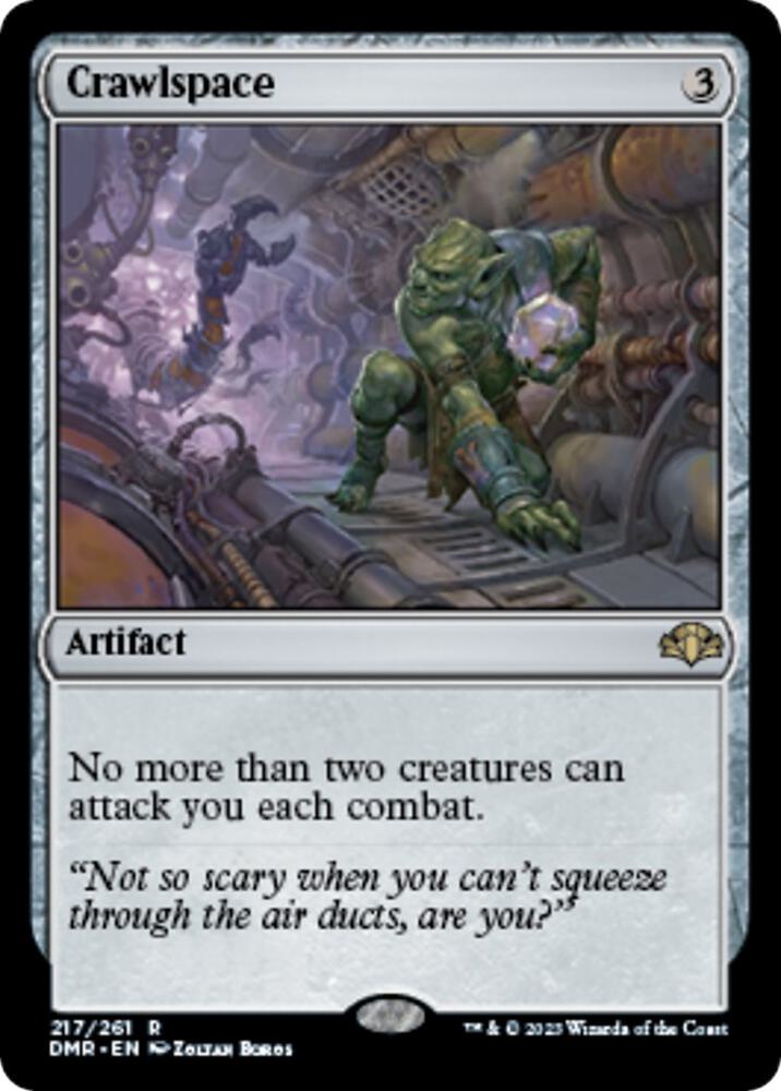 Crawlspace 217 card from Dominaria Remastered