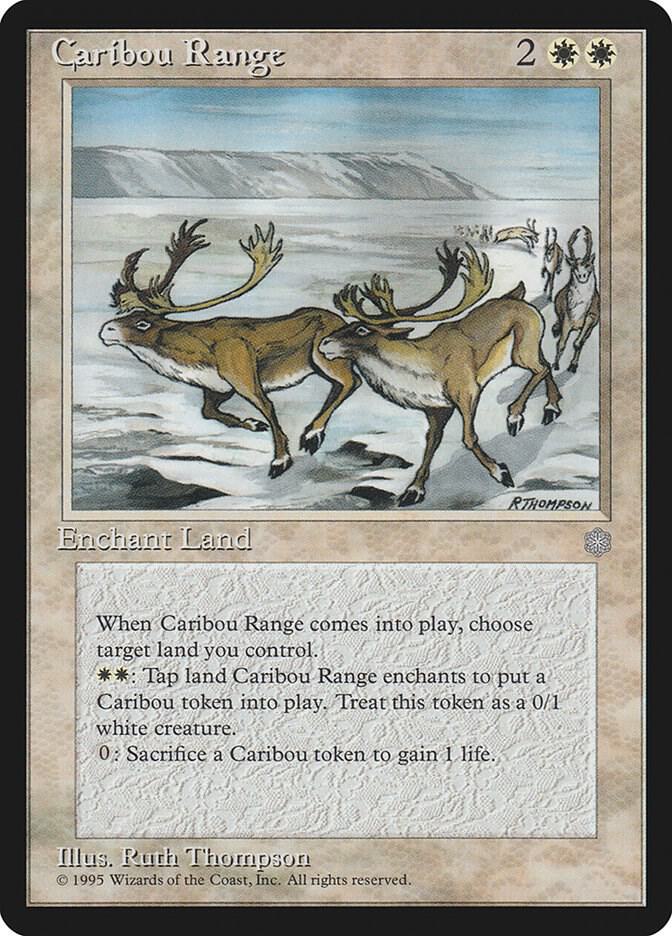 Caribou Range card from Ice Age