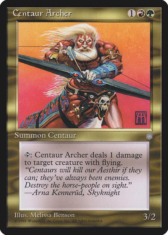 Centaur Archer card from Ice Age