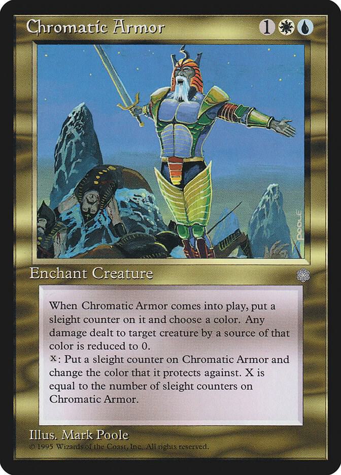 Chromatic Armor card from Ice Age