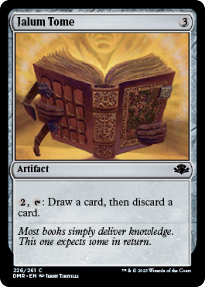 Jalum Tome 226 card from Dominaria Remastered