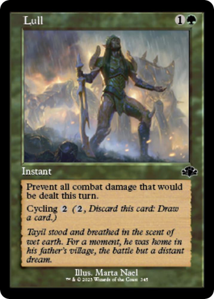 Lull (Retro Frame) 345 card from Dominaria Remastered