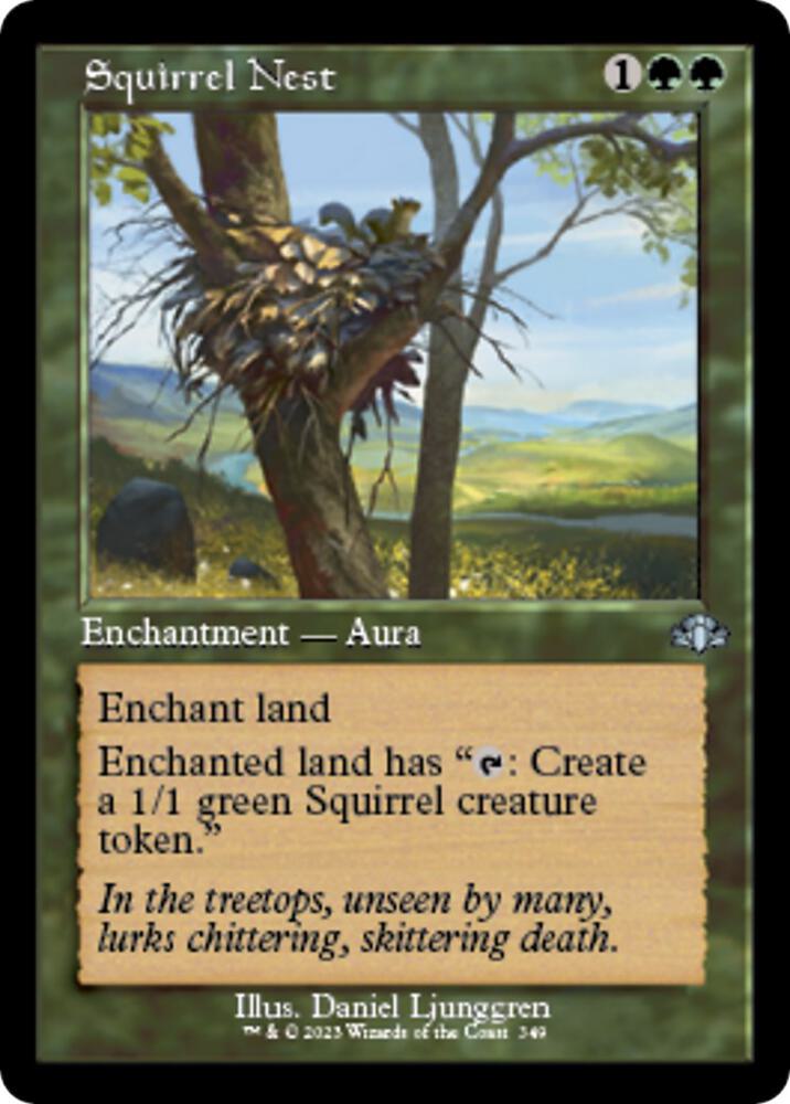 Squirrel Nest (Retro Frame) 349 card from Dominaria Remastered