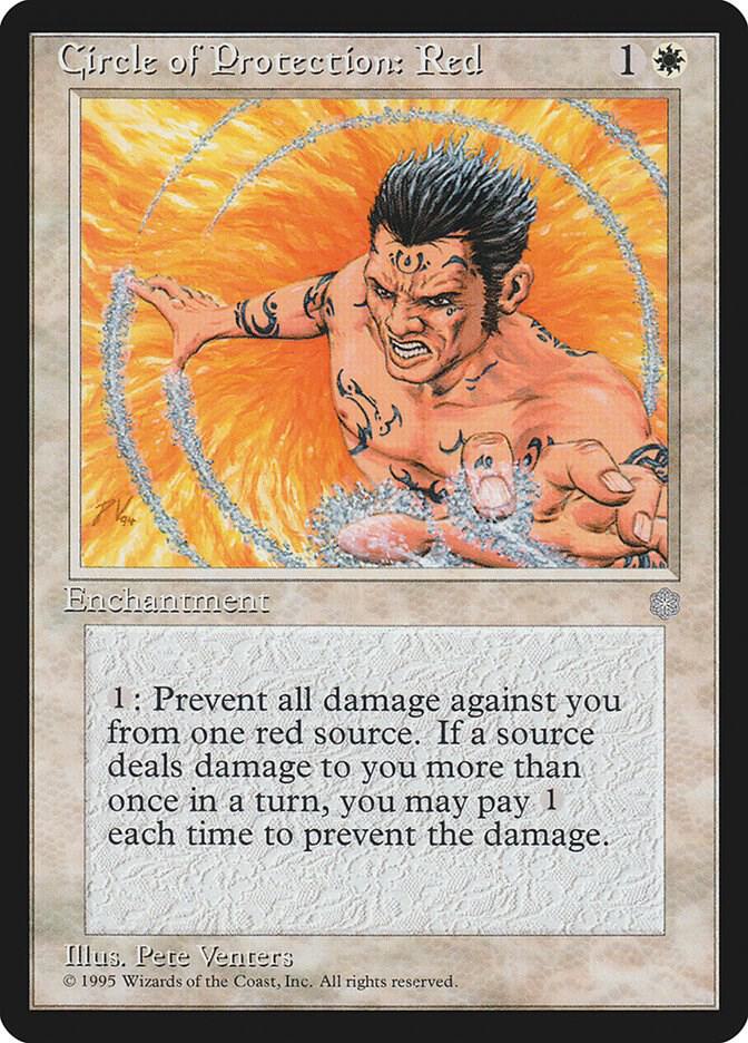 Circle of Protection: Red card from Ice Age