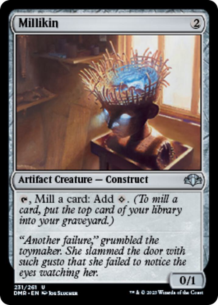 Millikin 231 card from Dominaria Remastered