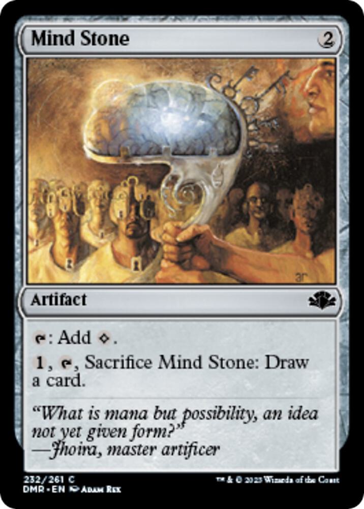 Mind Stone 232 card from Dominaria Remastered