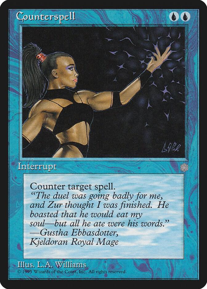 Counterspell 64 card from Ice Age
