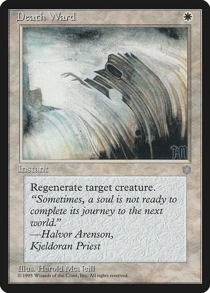 Death Ward card from Ice Age