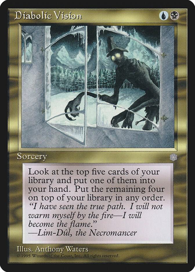 Diabolic Vision card from Ice Age