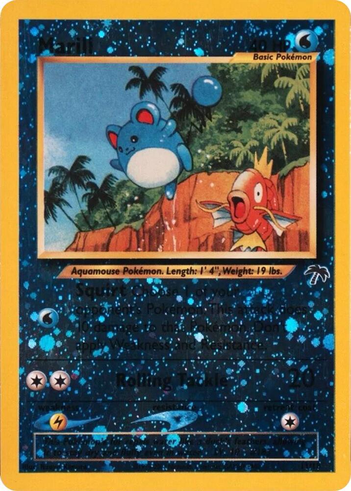 Marill 11/18 card from Southern Islands