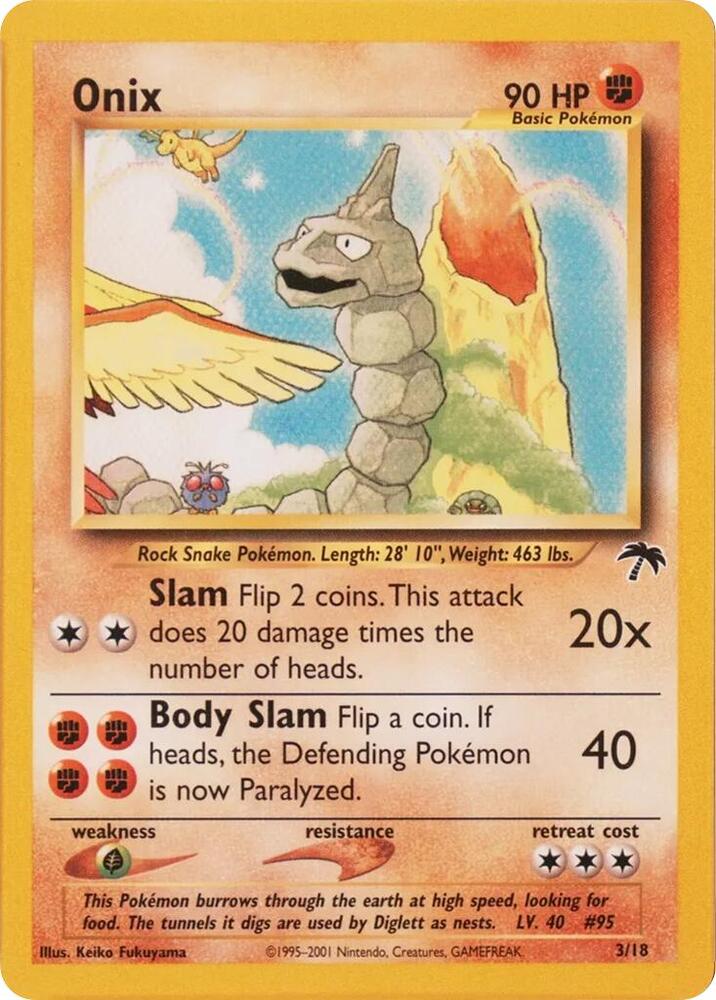 Onix 03/18 card from Southern Islands
