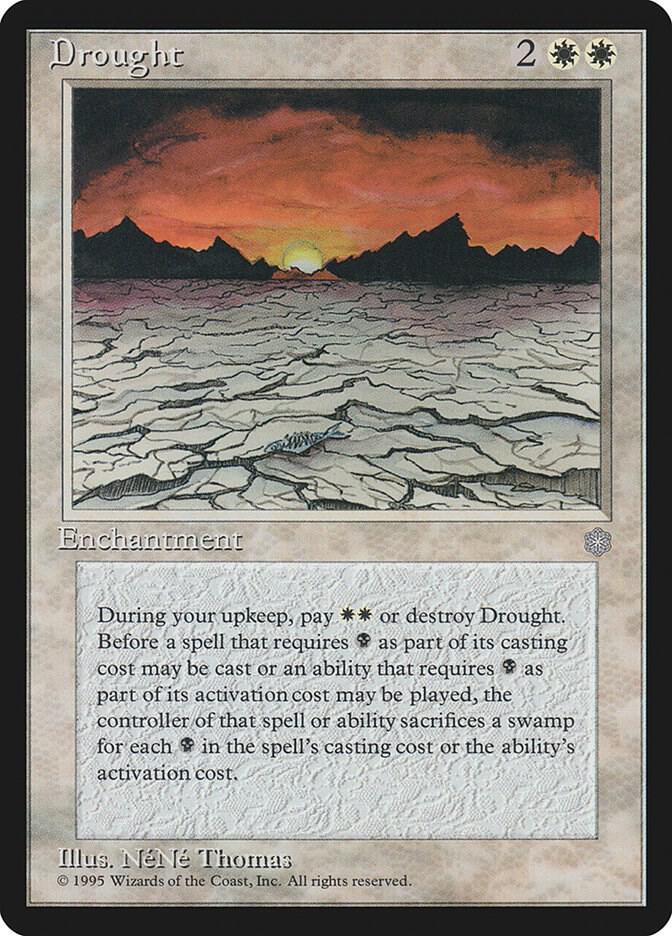 Drought card from Ice Age