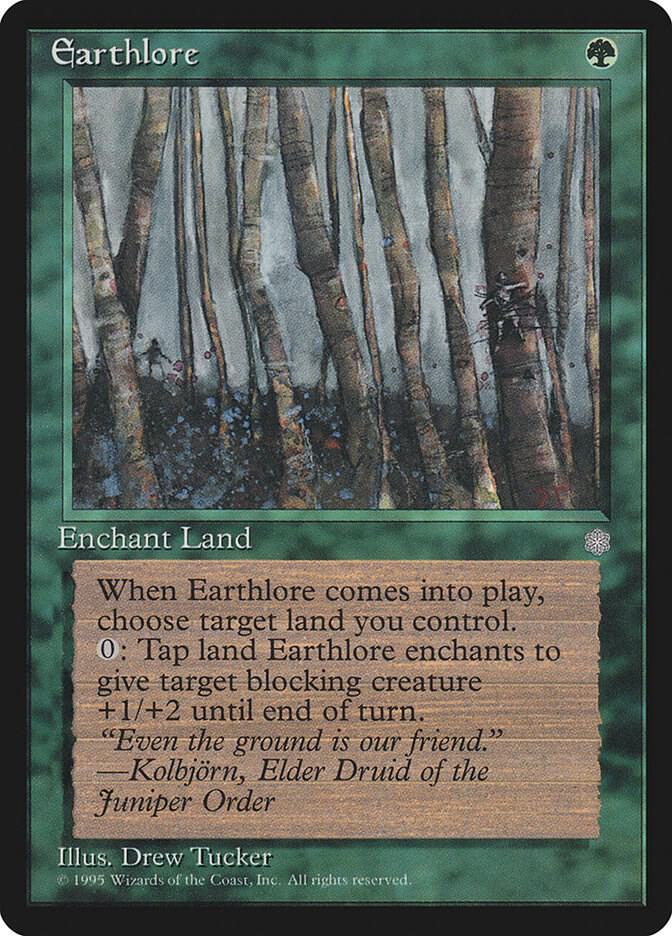 Earthlore card from Ice Age