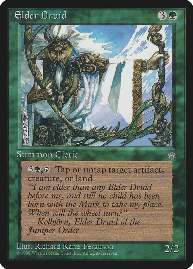 Elder Druid card from Ice Age