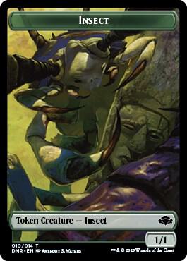 Insect Token 10 card from Dominaria Remastered