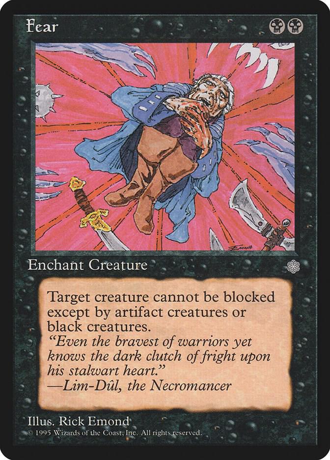 Fear card from Ice Age