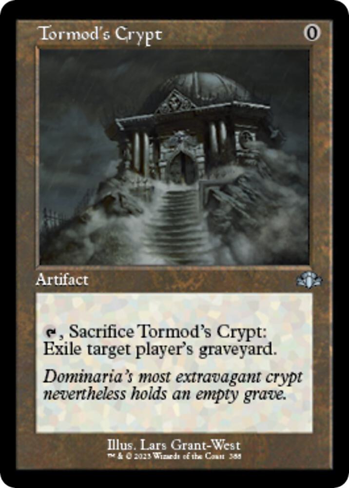 Tormod's Crypt (Retro Frame) 388 card from Dominaria Remastered