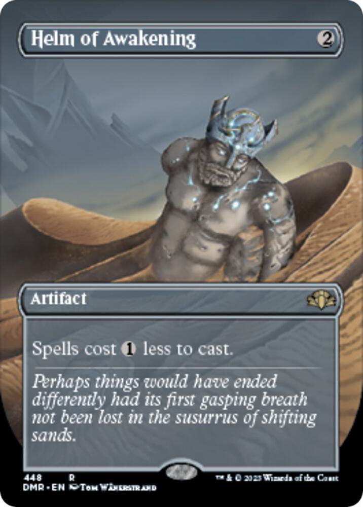 Helm of Awakening (Borderless) 448 card from Dominaria Remastered