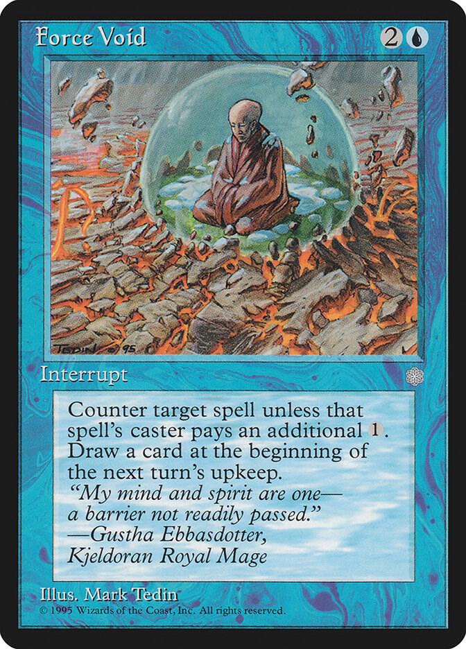 Force Void card from Ice Age
