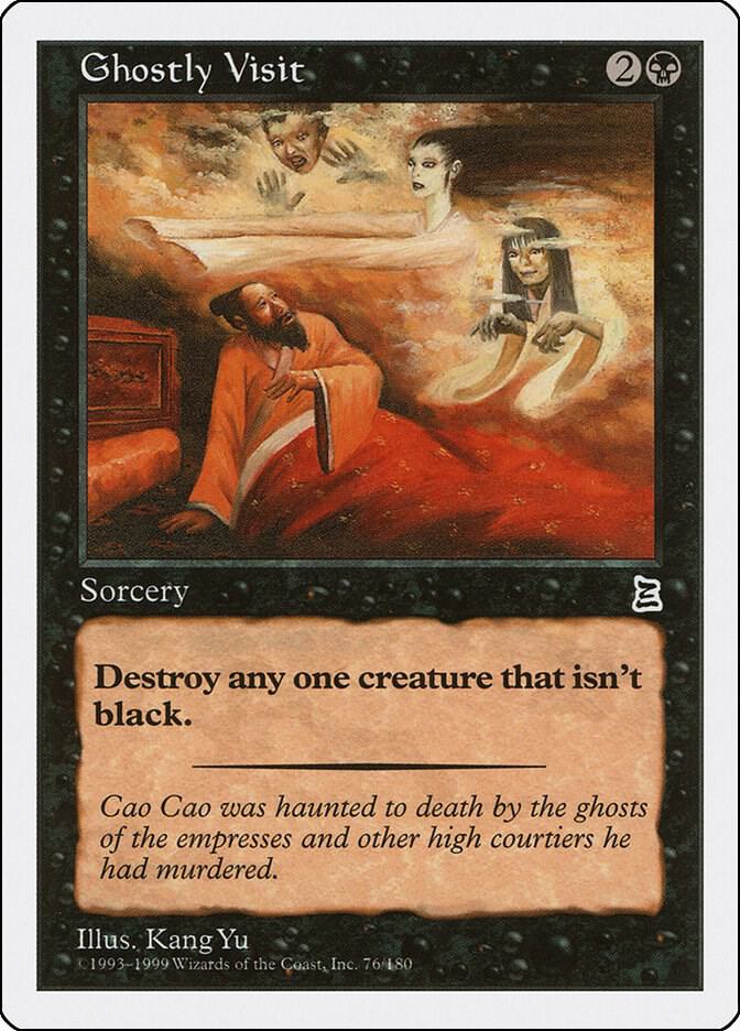 Ghostly Visit 76 card from Portal Three Kingdoms