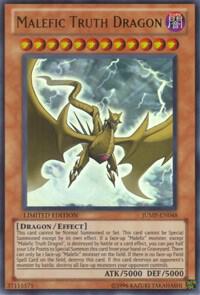 Malefic Truth Dragon JUMP-EN048 card from Shonen Jump Magazine Promos