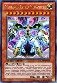 Meklord Astro Mekanikle JUMP-EN050 card from Shonen Jump Magazine Promos