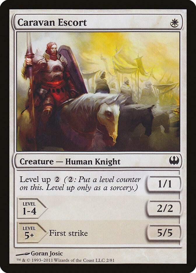 Caravan Escort 2 card from Duel Decks: Knights vs. Dragons