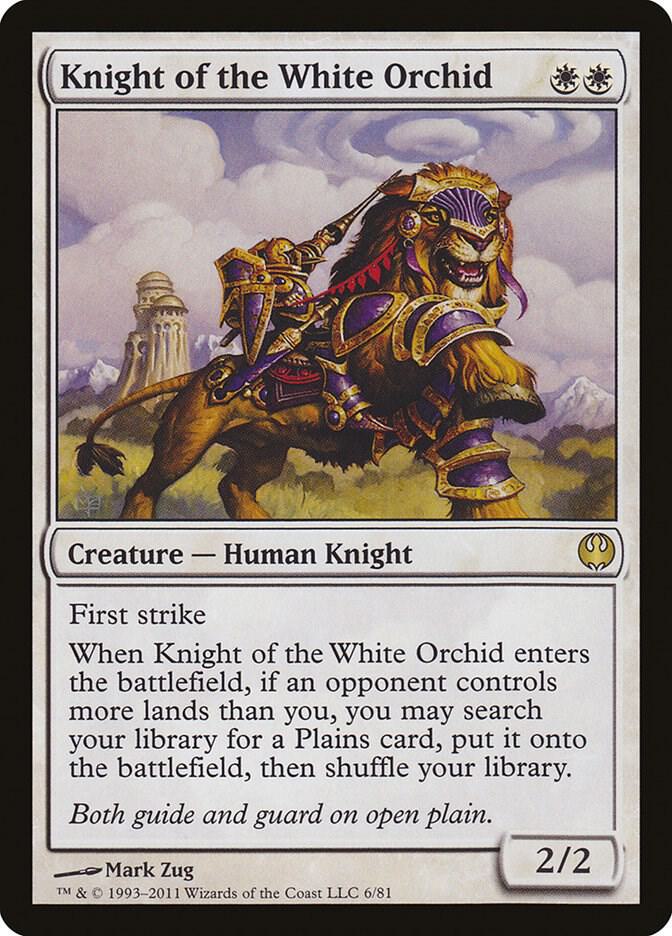 Knight of the White Orchid 6 card from Duel Decks: Knights vs. Dragons