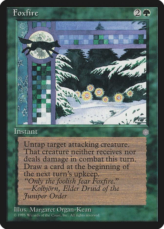 Foxfire card from Ice Age