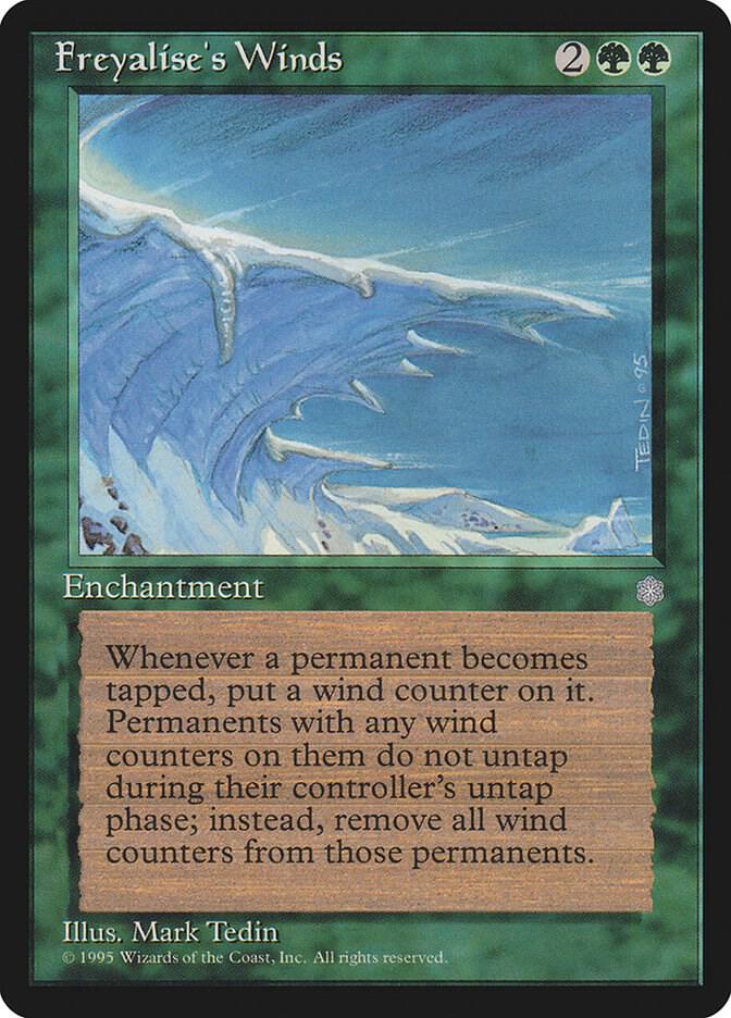 Freyalise's Winds card from Ice Age