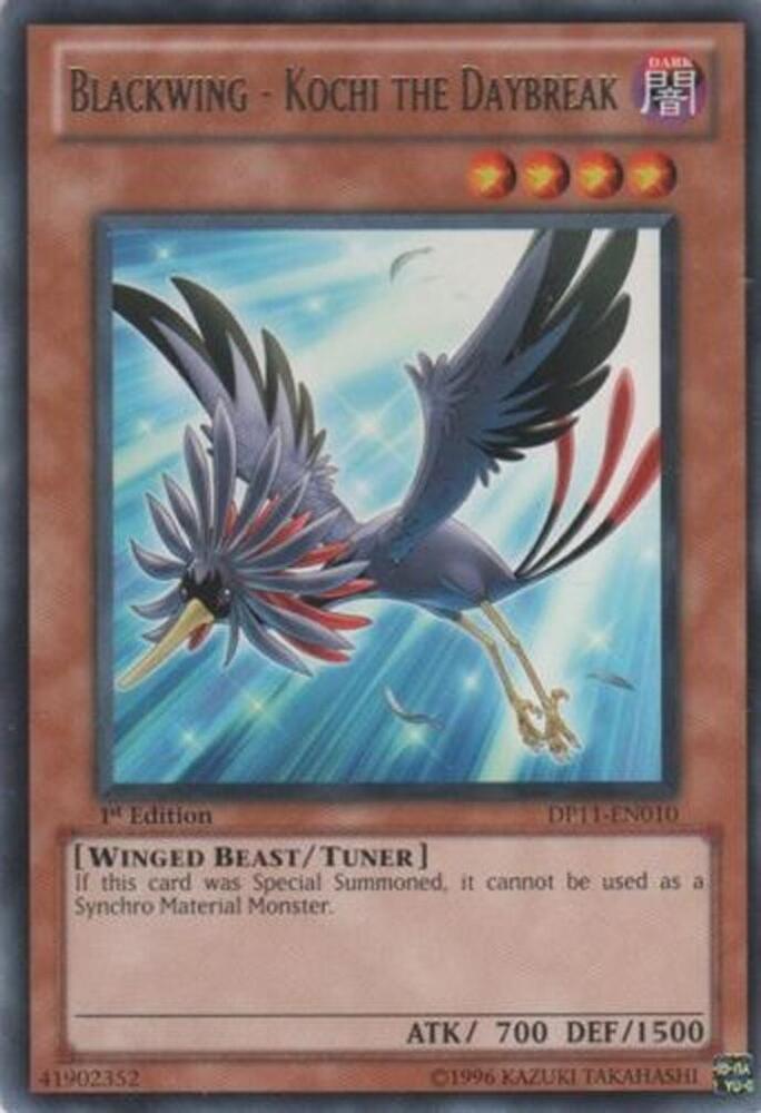 Blackwing - Kochi the Daybreak DP11-EN010 card from Duelist Pack 11: Crow
