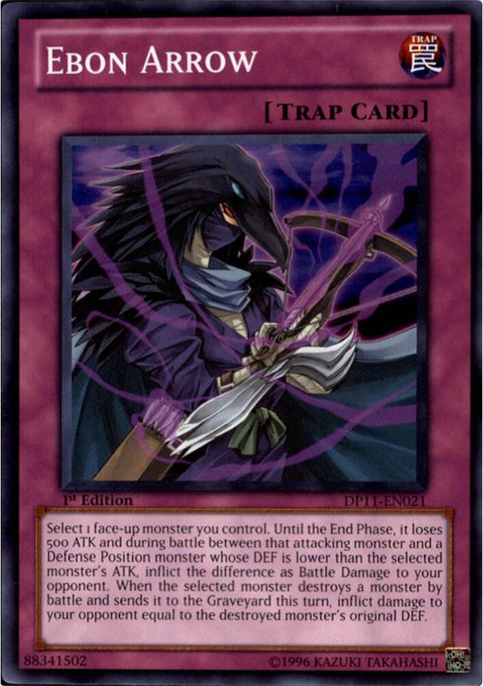 Ebon Arrow DP11-EN021 card from Duelist Pack 11: Crow