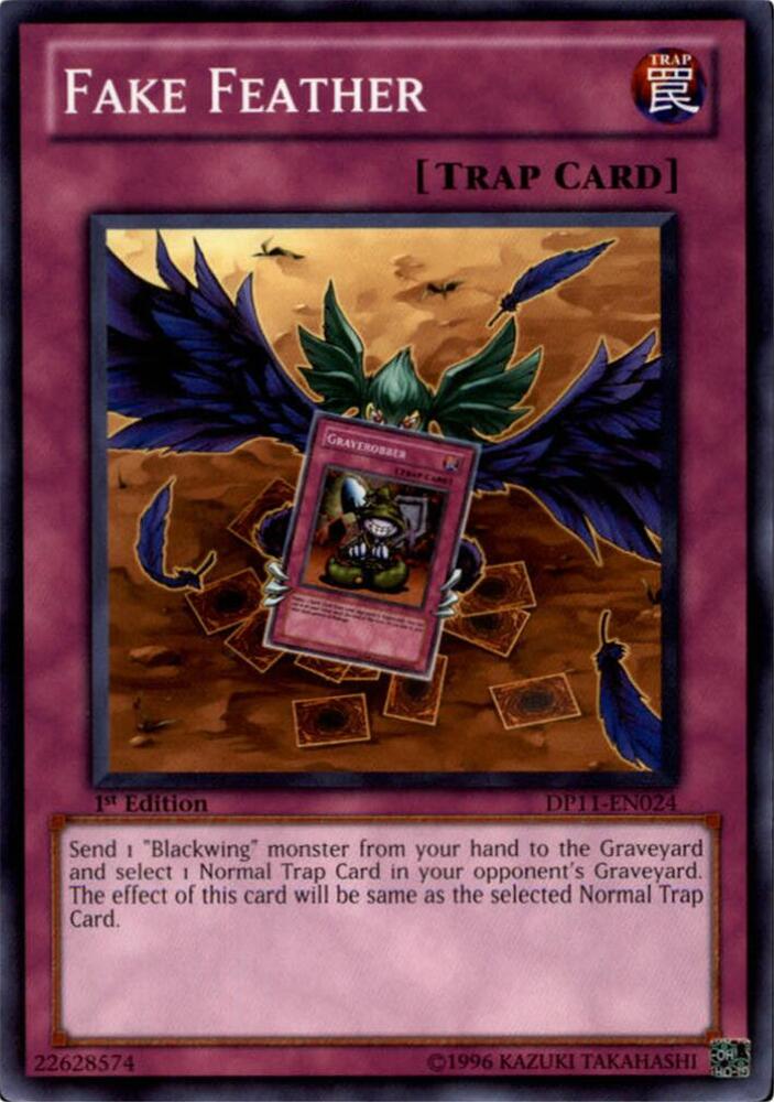 Fake Feather DP11-EN024 card from Duelist Pack 11: Crow