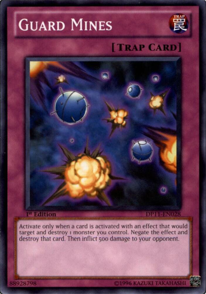 Guard Mines DP11-EN028 card from Duelist Pack 11: Crow