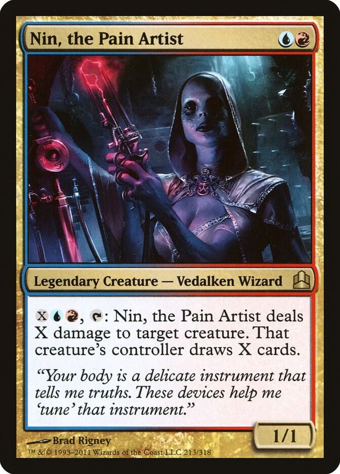 Nin, the Pain Artist 213 card from Commander