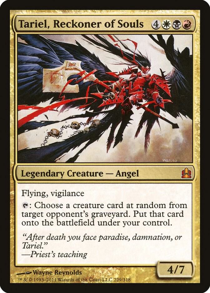 Tariel, Reckoner of Souls 229 card from Commander