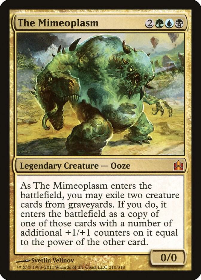 The Mimeoplasm 210 card from Commander
