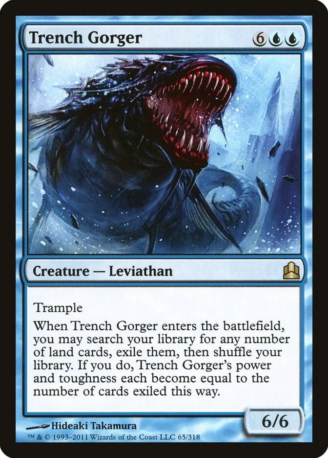 Trench Gorger 65 card from Commander