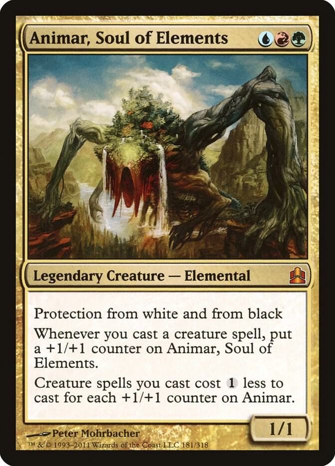 Animar, Soul of Elements 181 card from Commander