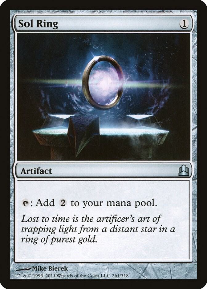 Sol Ring 261 card from Commander