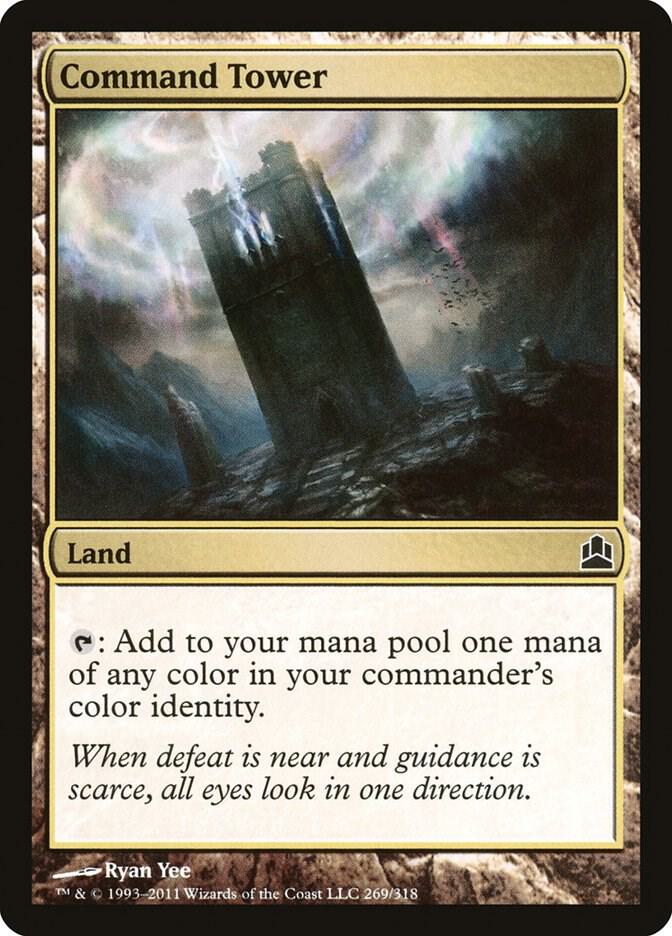 Command Tower 269 card from Commander