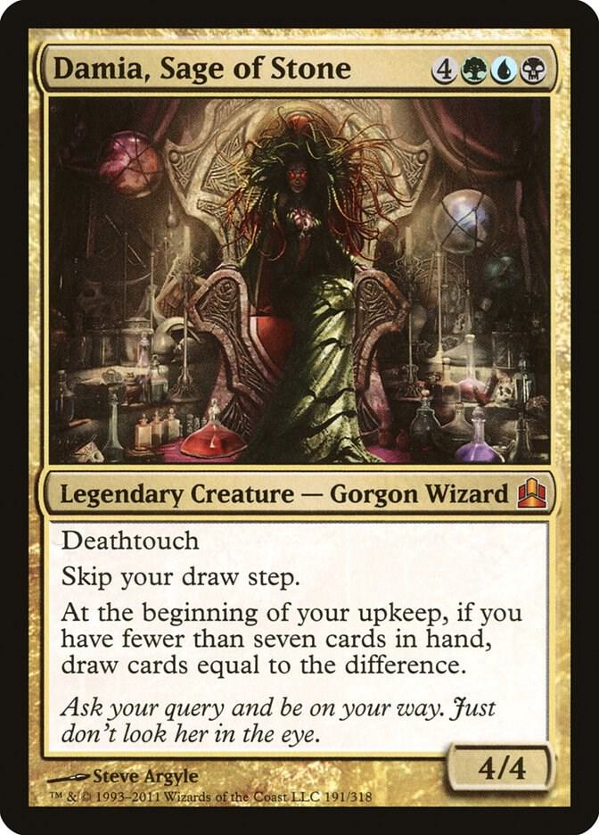 Damia, Sage of Stone 191 card from Commander