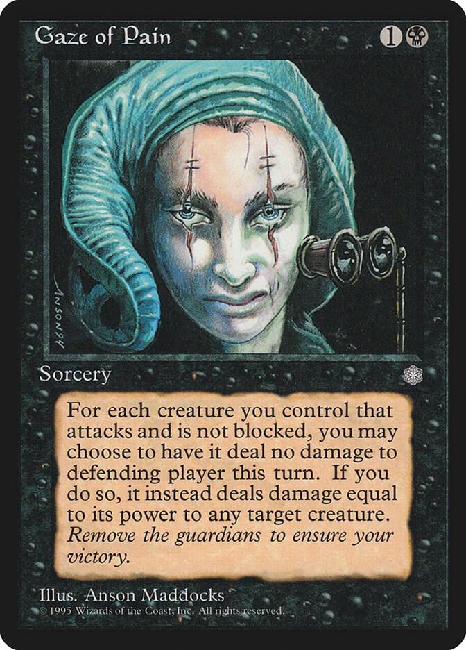 Gaze of Pain card from Ice Age