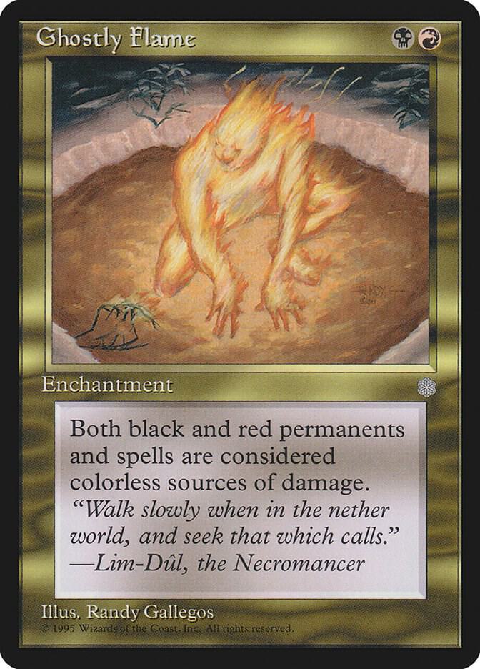 Ghostly Flame card from Ice Age