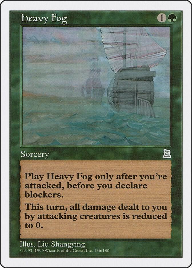 Heavy Fog 136 card from Portal Three Kingdoms