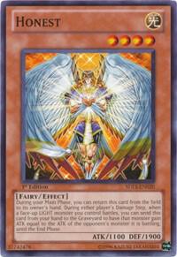 Honest SDLS-EN020 card from Structure Deck: Lost Sanctuary