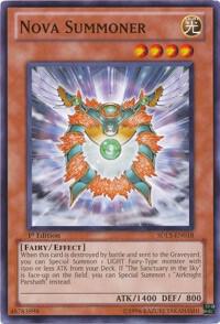 Nova Summoner SDLS-EN018 card from Structure Deck: Lost Sanctuary